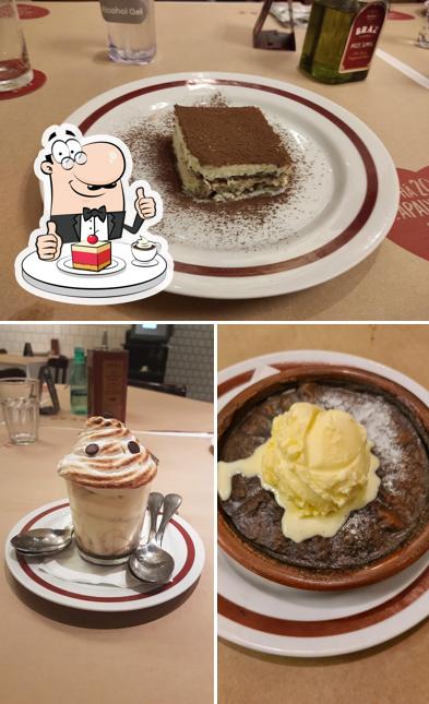 Bráz Pizzaria - Moema oferece uma gama de pratos doces