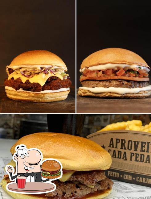Os hambúrgueres do Rick Burger Brasil Foods irão saciar diferentes gostos