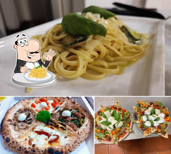 Spaghetti alla carbonara al Bufala & Monzù Ristorante e Pizzeria