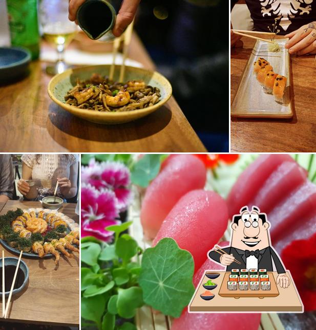 Sushi é um popular prato originário do Japão