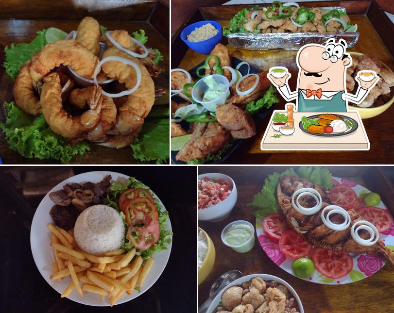 Comida em Barraca Calamares