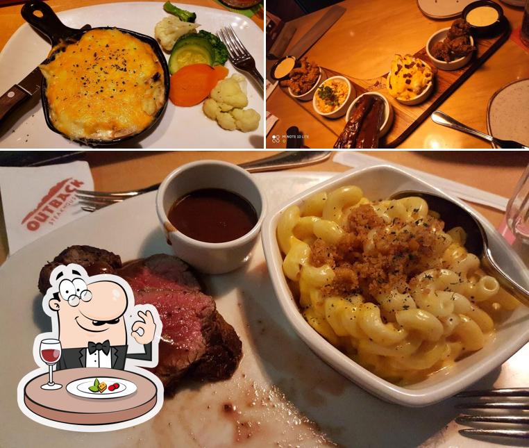 Comida em Outback Steakhouse