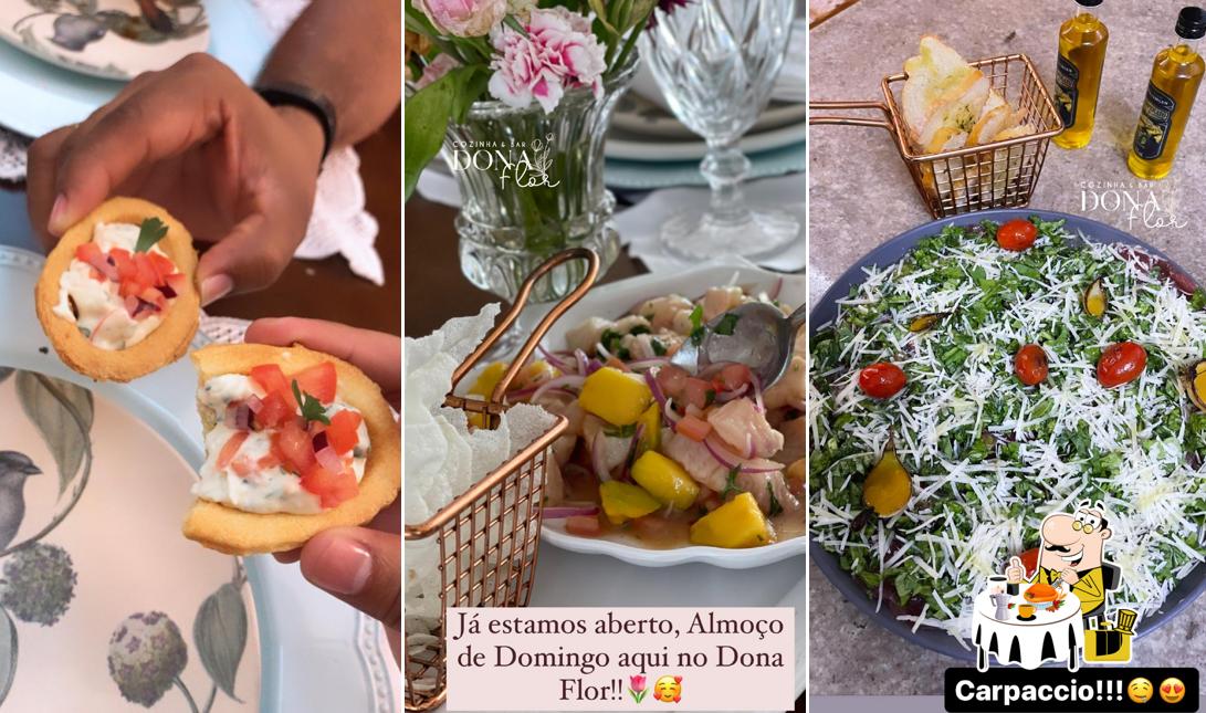 Ceviche em Dona Flor Cozinha e Bar
