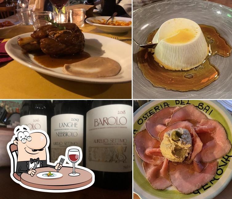 Platti al Osteria In Vino Veritas