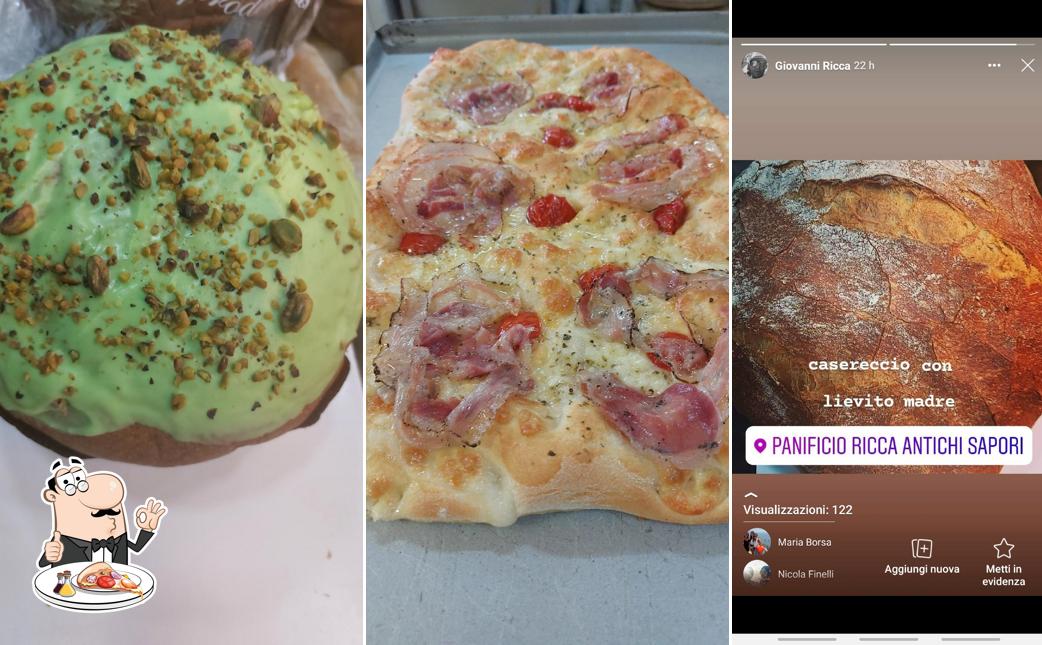 A Panificio Ricca Antichi Sapori, puoi prenderti una bella pizza