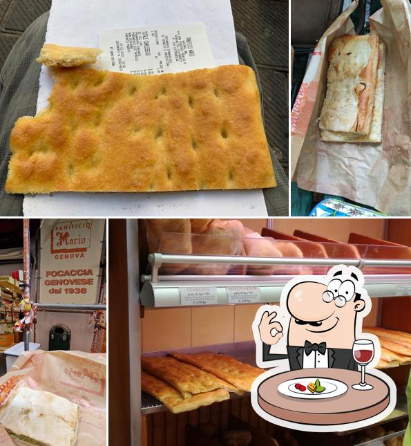 Cibo al Panificio Mario