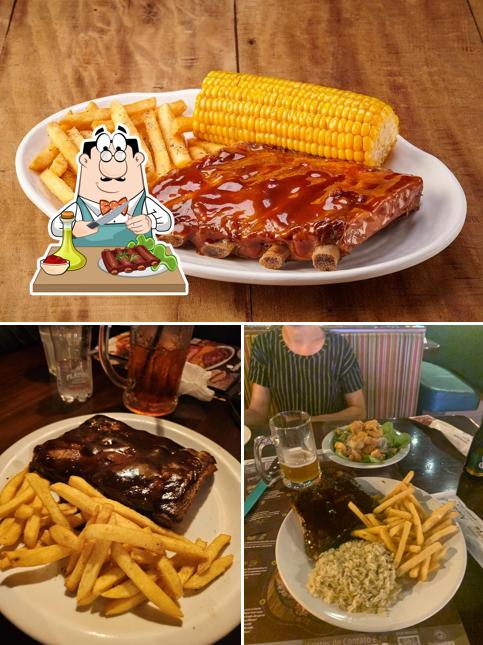 Costelas de porco em Applebee's - Atibaia