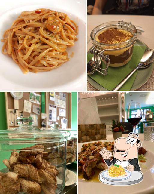 Spaghetti alla carbonara al Trattoria Ada