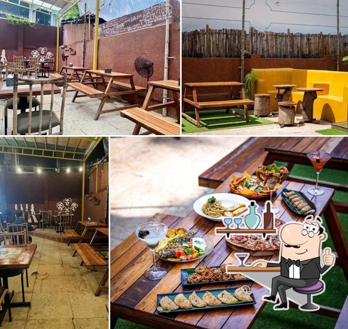 Take a seat at one of the tables at Ticana - Café, Bar & Bistro