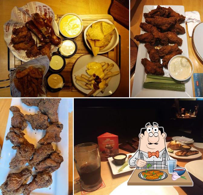 Asas de frango em Outback Steakhouse