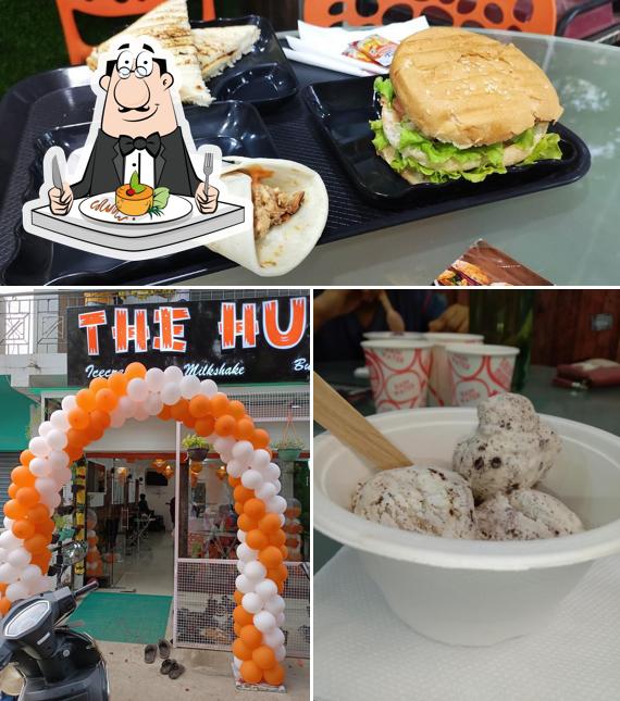Food at THE HUB CAFE
