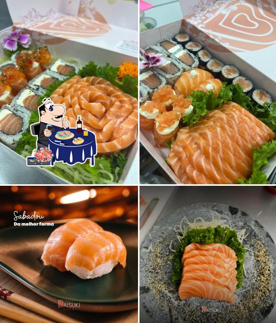 Sashimi em Daisuki Sushi