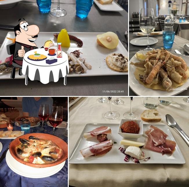 Piatto di formaggi al Hotel Ristorante Le Morge