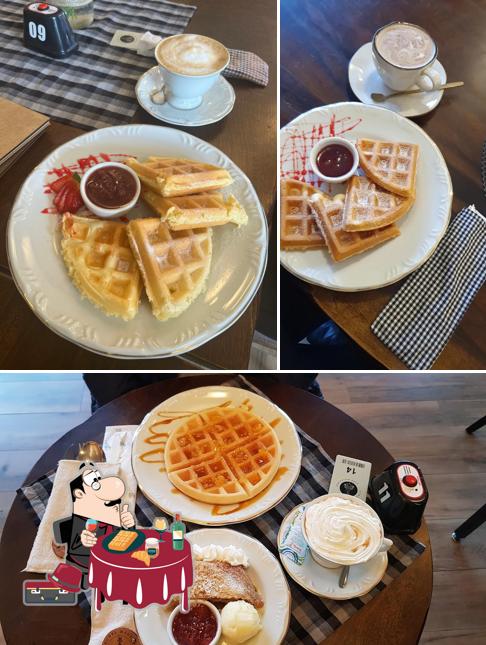 Waffles em Strudel Haus