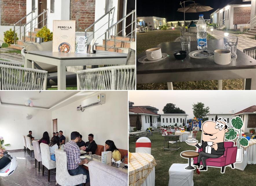 Check out how PERGOLA RESTAURANT looks inside