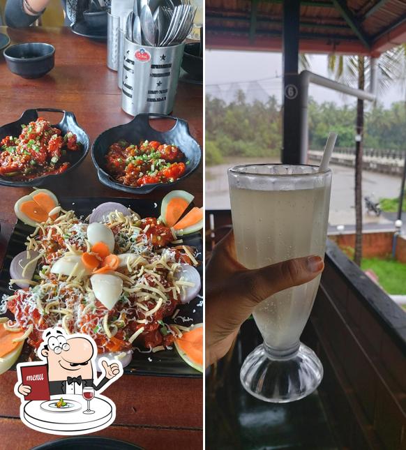 Food at Villagers crown restaurant in karwar
