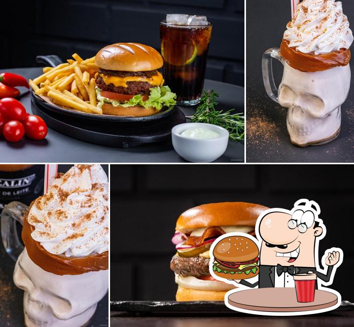 Consiga um hambúrguer no Lumberjack Burgers