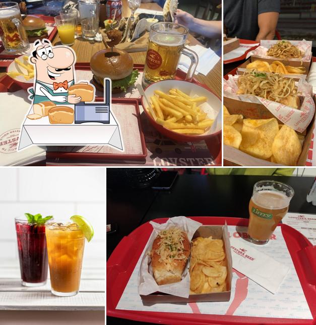 Pão-com-alho em Lovster & Beer