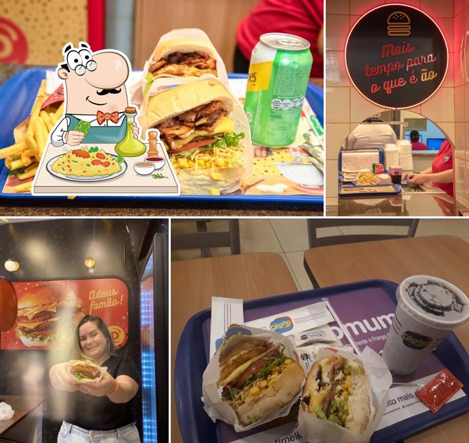 Sanduíche de carne de porco desfiada em Digão Lanches