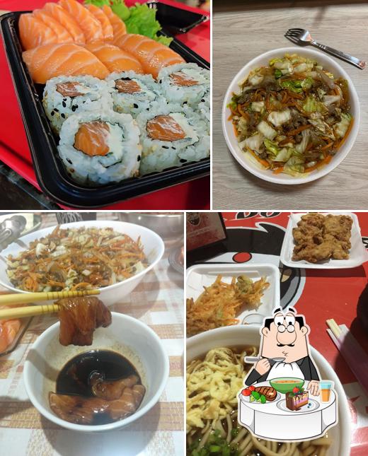 Sopa quente e azeda picante chinesa em Trailer do Japa