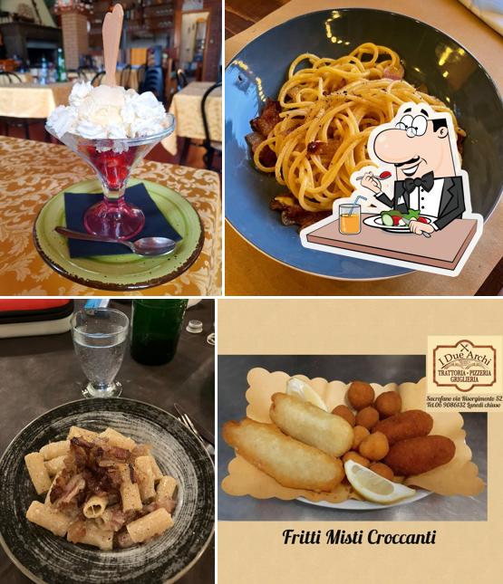 Cibo al I Due Archi Trattoria Pizzeria
