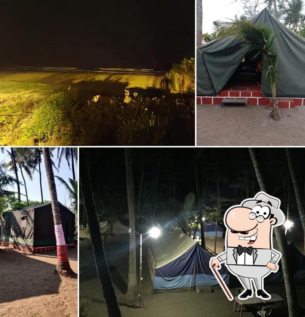 You can get some fresh air outside PARADISE By Anandi Beach Resort Shrivardhan Beach