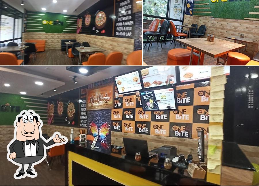 Take a seat at one of the tables at Onebite bhimtal