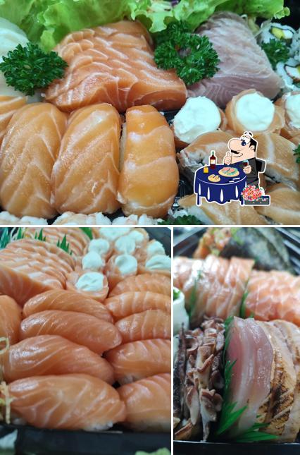 Sashimi em Sushi Holl Delivery