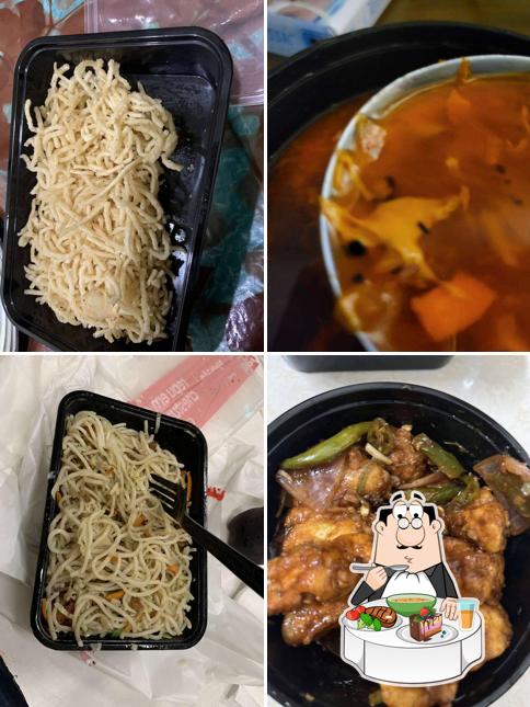 Hot and sour soup at The Big Noodles