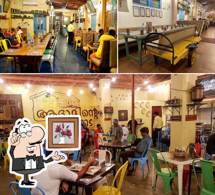 The interior of Adaminde Chayakada Kozhikode Beach