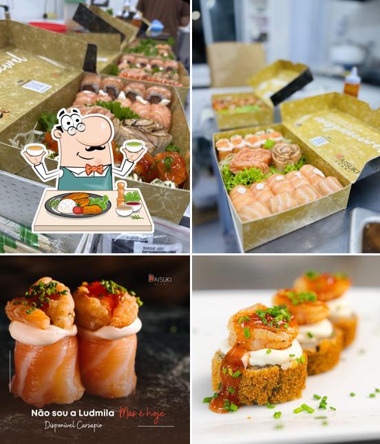Comida em Daisuki Sushi