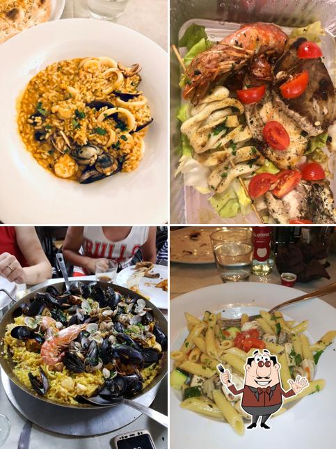 Platti al Pizzeria Serenella