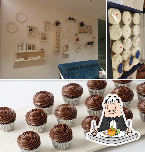 Among different things one can find food and interior at Labonel Fine Baking - Vijayawada