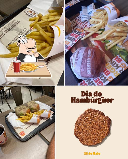 Batata frita em Burger King