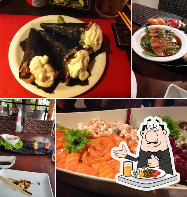 Comida em Hachi Japanese Food Rio Preto