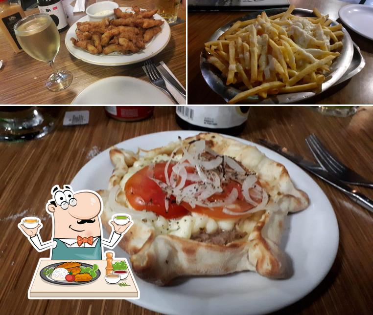 Batatas fritas em Akkar Restaurante