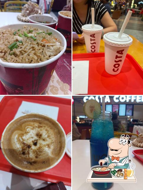 Fried rice at Costa Coffee