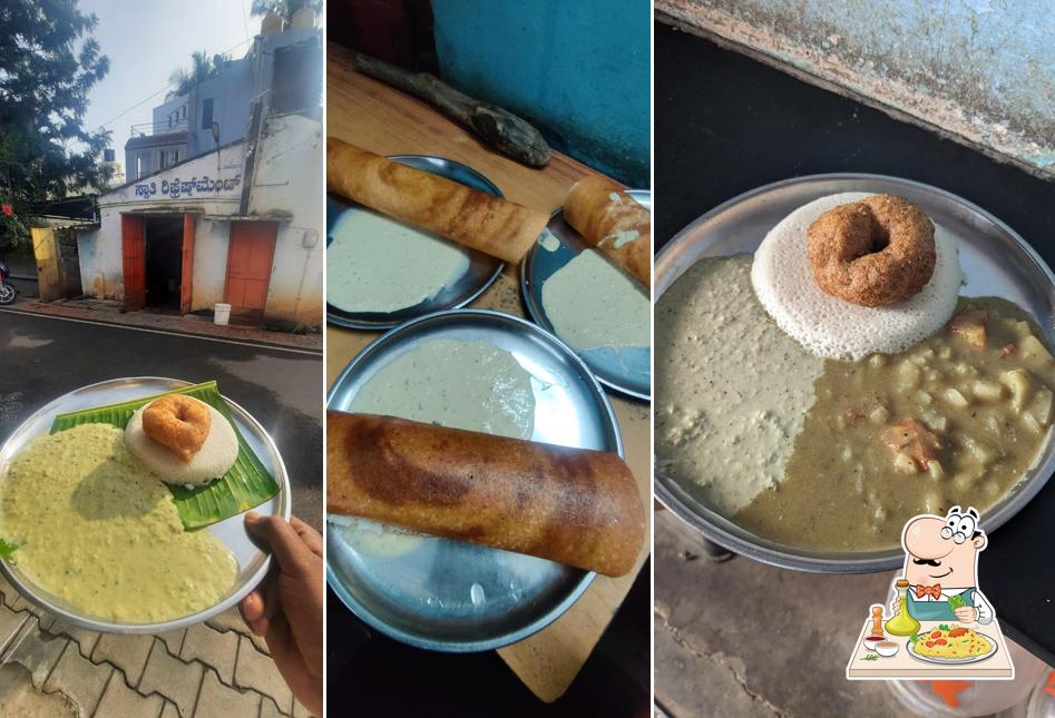 Food at Swathi refreshment