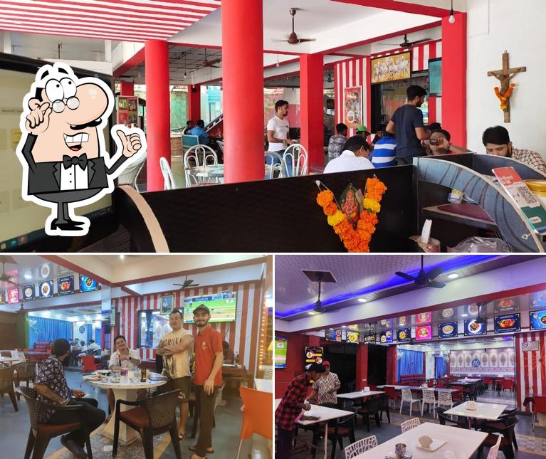 The interior of Punjabi kitchen Bar & Restaurant