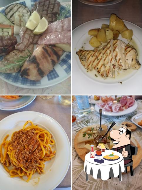 Piatto di formaggi al Albergo Ristorante La Meridiana