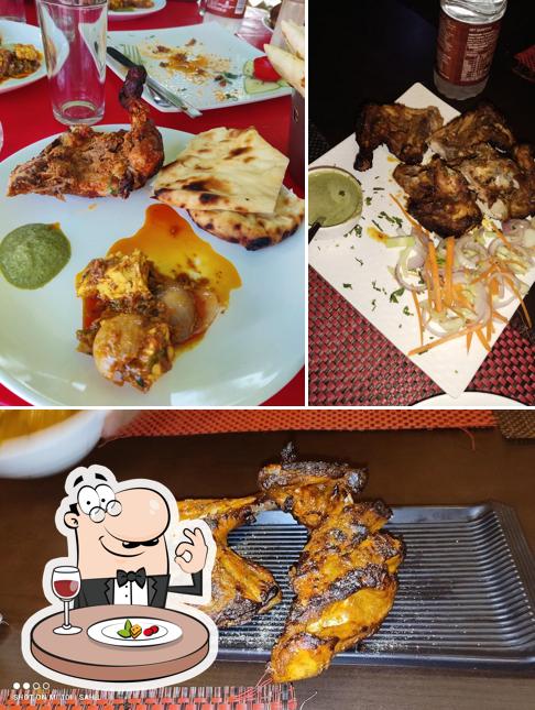 Tandoori chicken at Rasoi Food Park