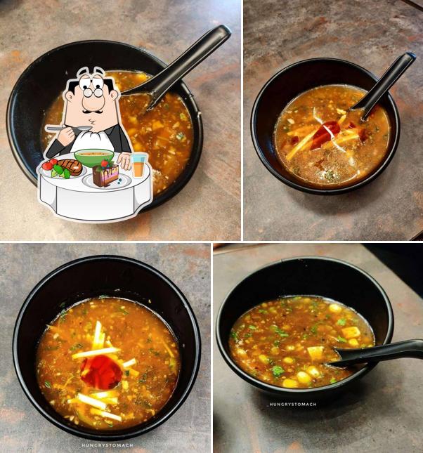 Hot and sour soup at Trishiv Chinese Bistro Corner - VEG JAIN CHINESE PIZZA PASTA RESTAURENT