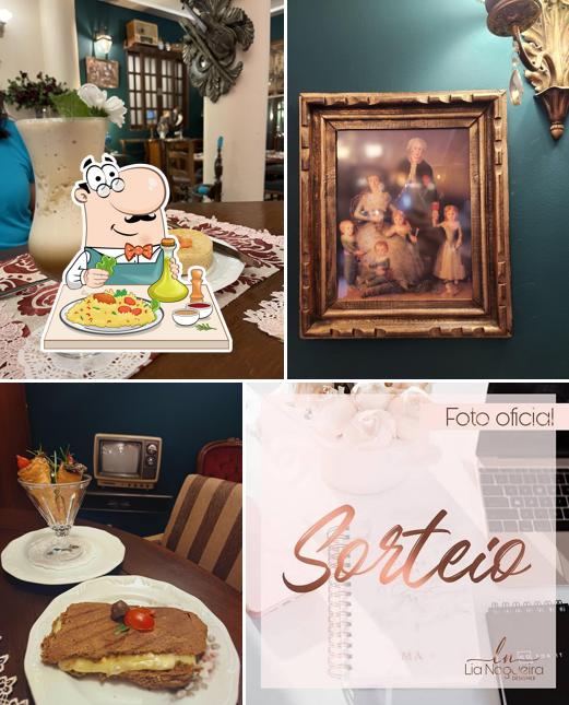 Comida em Café Doce Lembrança