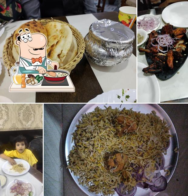 Fried rice at Iqbal Hotel, Raebareli