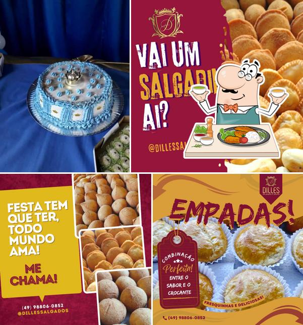 Comida em Dilles Salgados