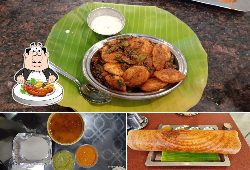 Masala dosa at Arusuvai Cafe