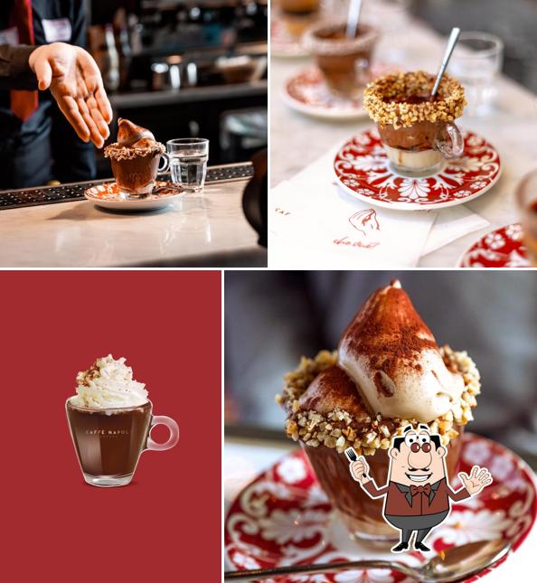Mousse al cioccolato al Caffè Napoli