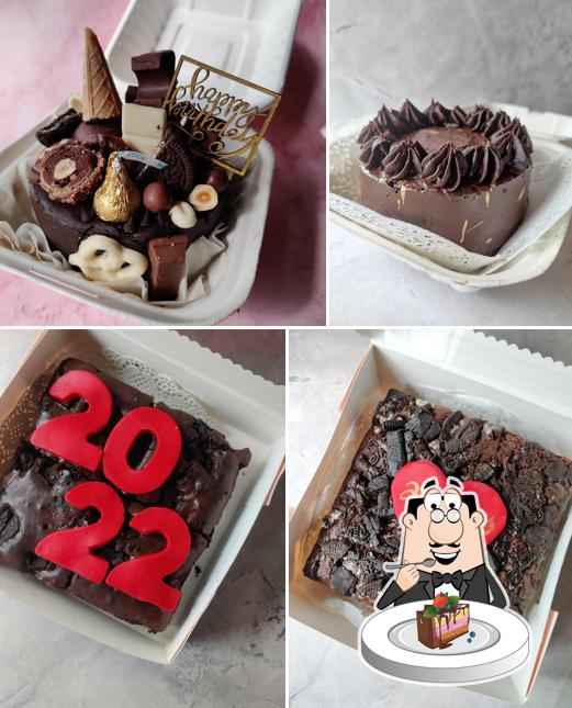 Chocolate cake at Bun Factory