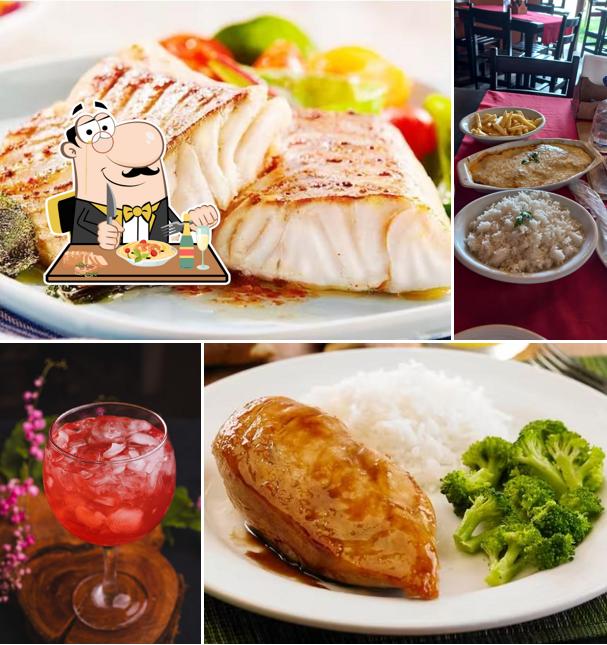Platos en Maria Parmegiana em Uberaba