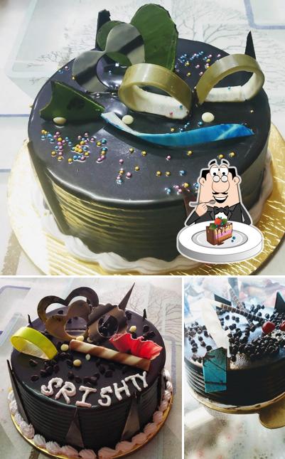 Chocolate cake at Balaji baker's